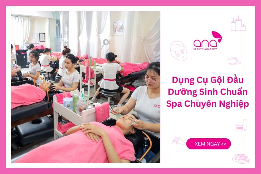 Bộ dụng cụ gội đầu dưỡng sinh chuyên nghiệp
